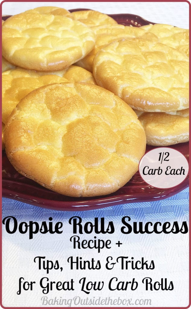 Oopsie Rolls Recipe Success Tips And Hints Baking Outside The Box