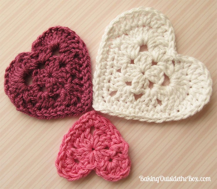 Here's my Heart Crochet Pattern ~ Baking Outside the Box